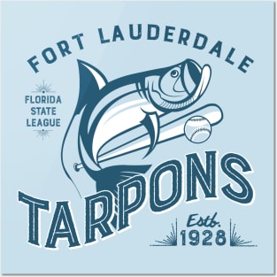 Fort Lauderdale Tarpons Posters and Art